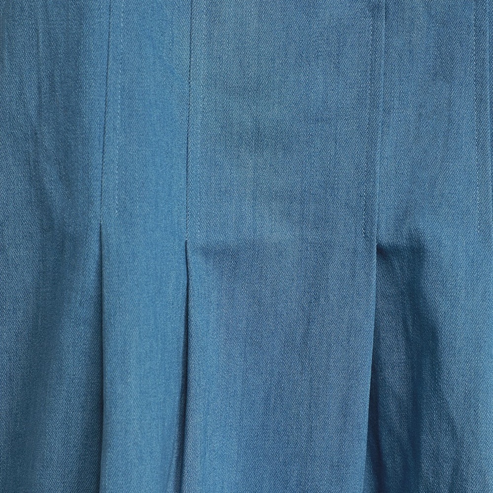 Denim Off-the-Shoulder Mini Dress - Picture 6 of 6